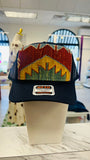 ORIJINAL Trucker Hat in Navy - Red/Teal/Yellow