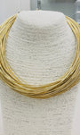 Going for the Gold Slub Necklace