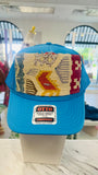 ORIJINAL Trucker Hat in Blue- White/Pink/Blue