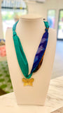 Butterfly Fly Away Scarf Necklace