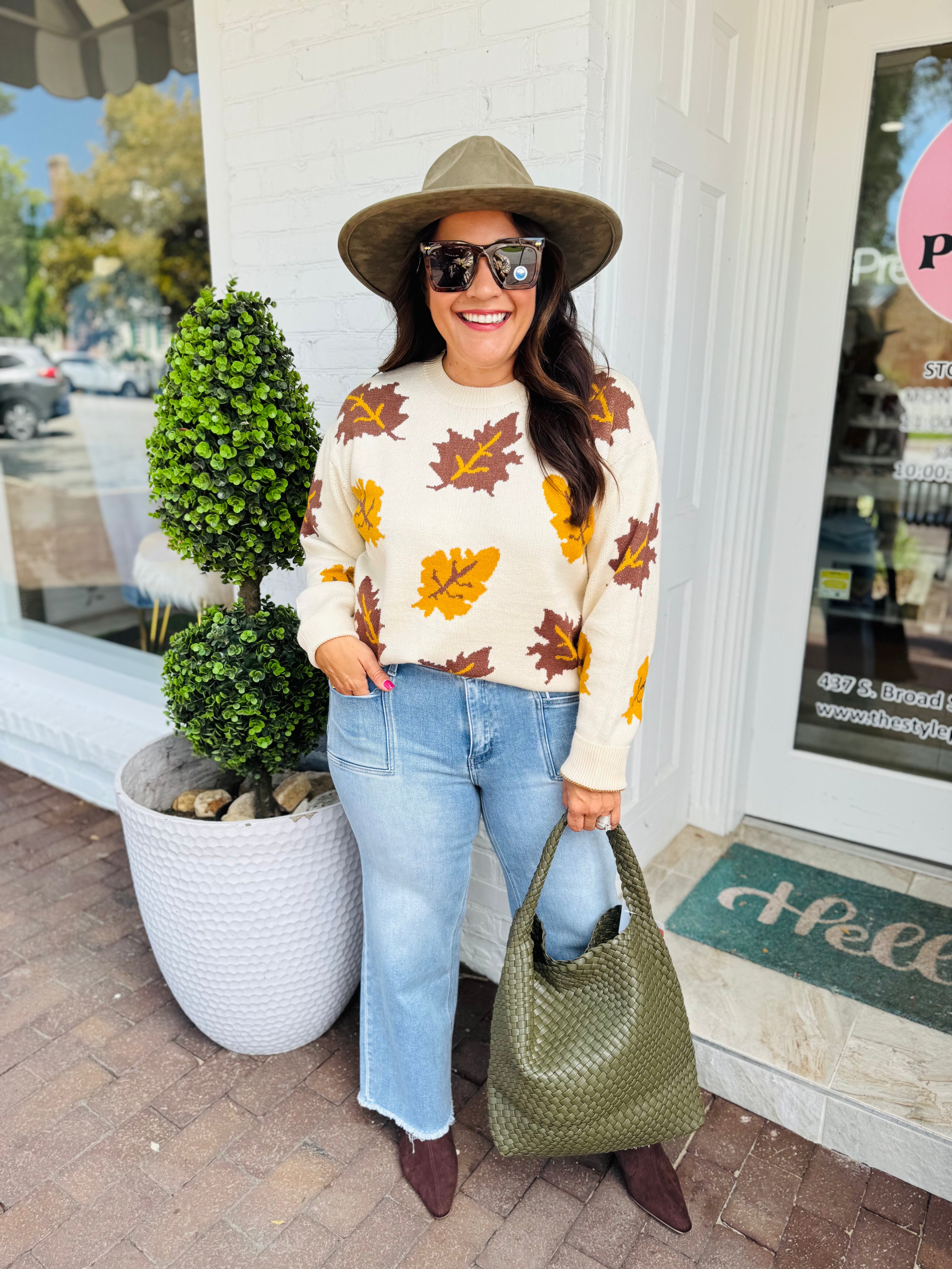 October Leaves Sweater