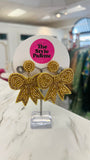 Noel Bow Beaded Earrings (2 Colors)