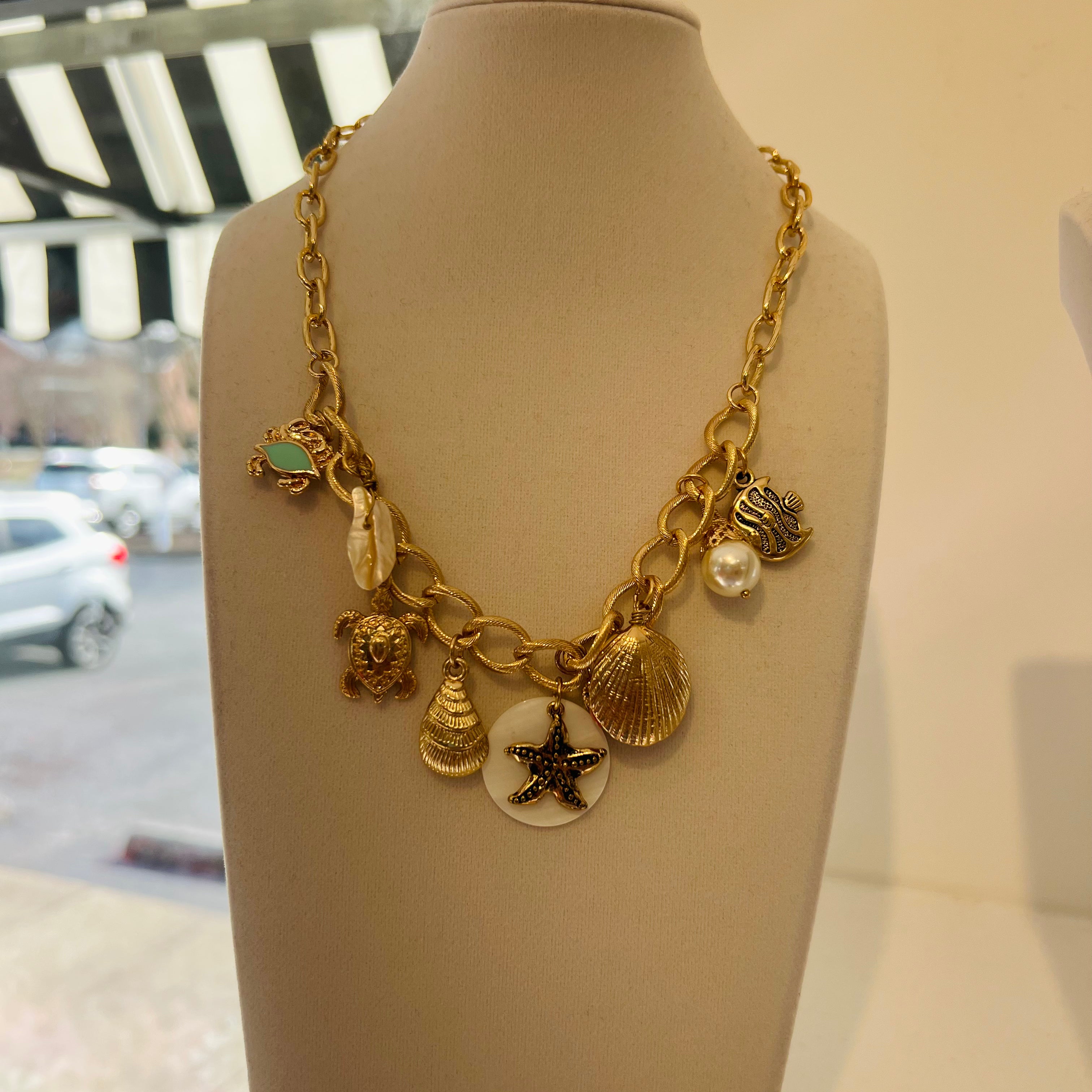 Sea Life Charm Necklace
