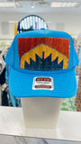 ORIJINAL Trucker Hat in Blue - Rust/Mustard/Navy
