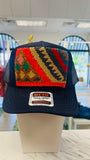 ORIJINAL Trucker Hat in Navy - Red/Brown/Tan/Blue