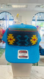 ORIJINAL Trucker Hat in Blue - Navy/Yellow/Blue Patch