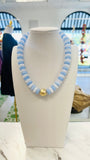 Hannah Glass Bead Necklace (8 Colors)