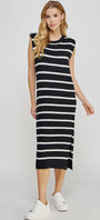 Call it Cool Striped Dress (2 Colors)