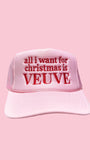 Veuve For Christmas Trucker Hat
