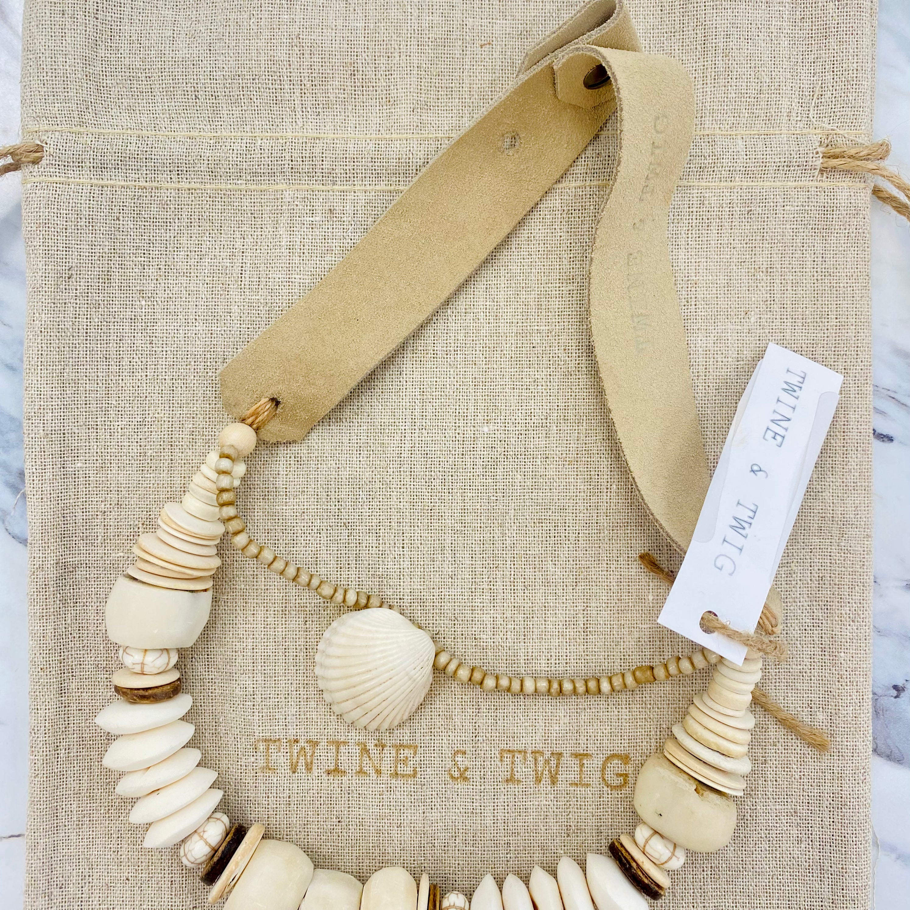 Middle Shell Necklace | Twine & Twig