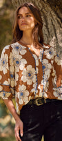 Village Of Flowers Top