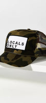 Locals Only Trucker Hat in Camo