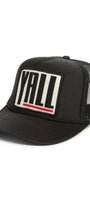 Yall Trucker Hat in Black