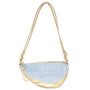 Dallas Denim Halfmoon Bag
