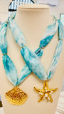 Under the Sea Scarf Necklace (2 Options)