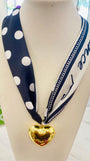 Down in Dowdy Scarf Necklace