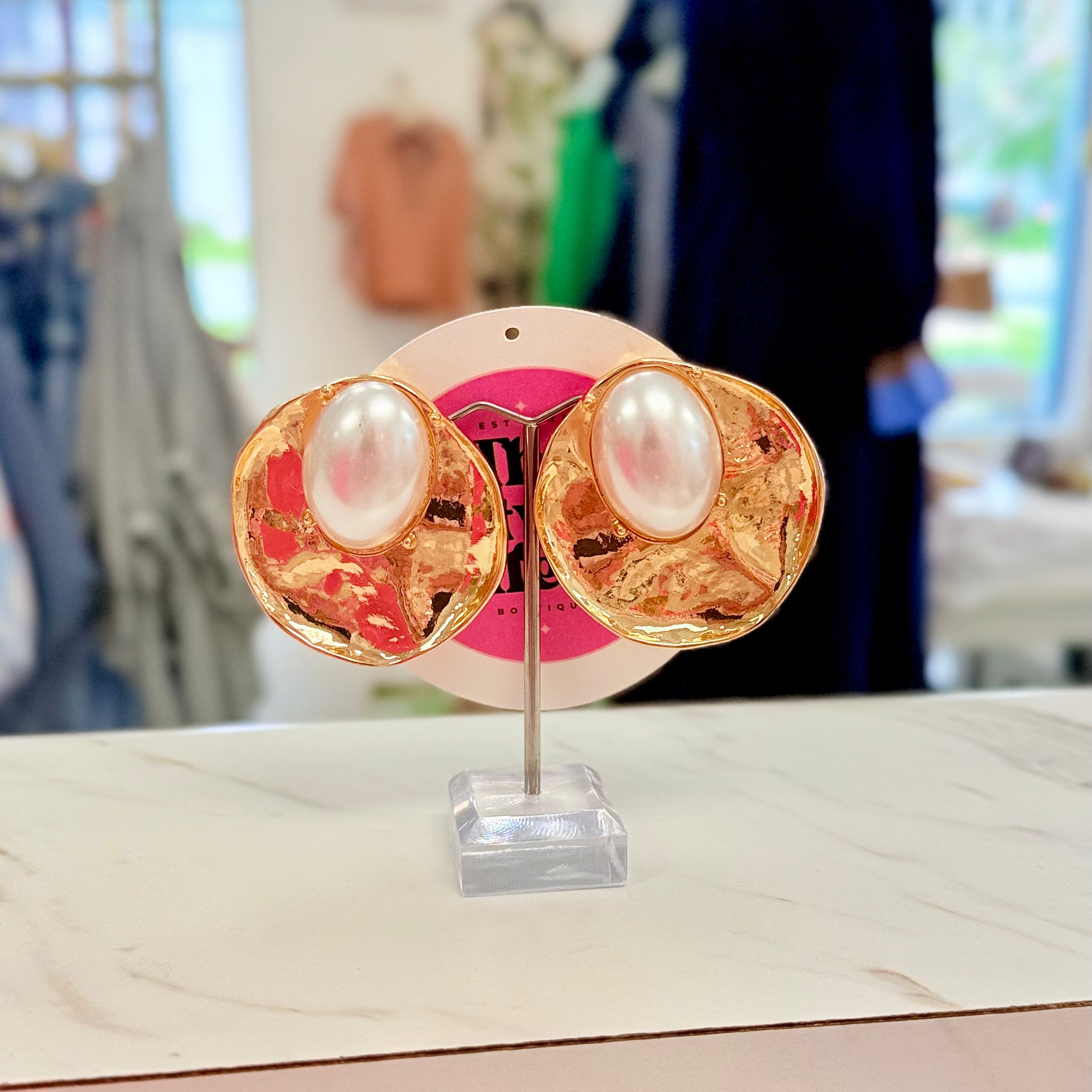 Aurora Pearl Earrings