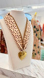 Falling For Fall Scarf Necklace
