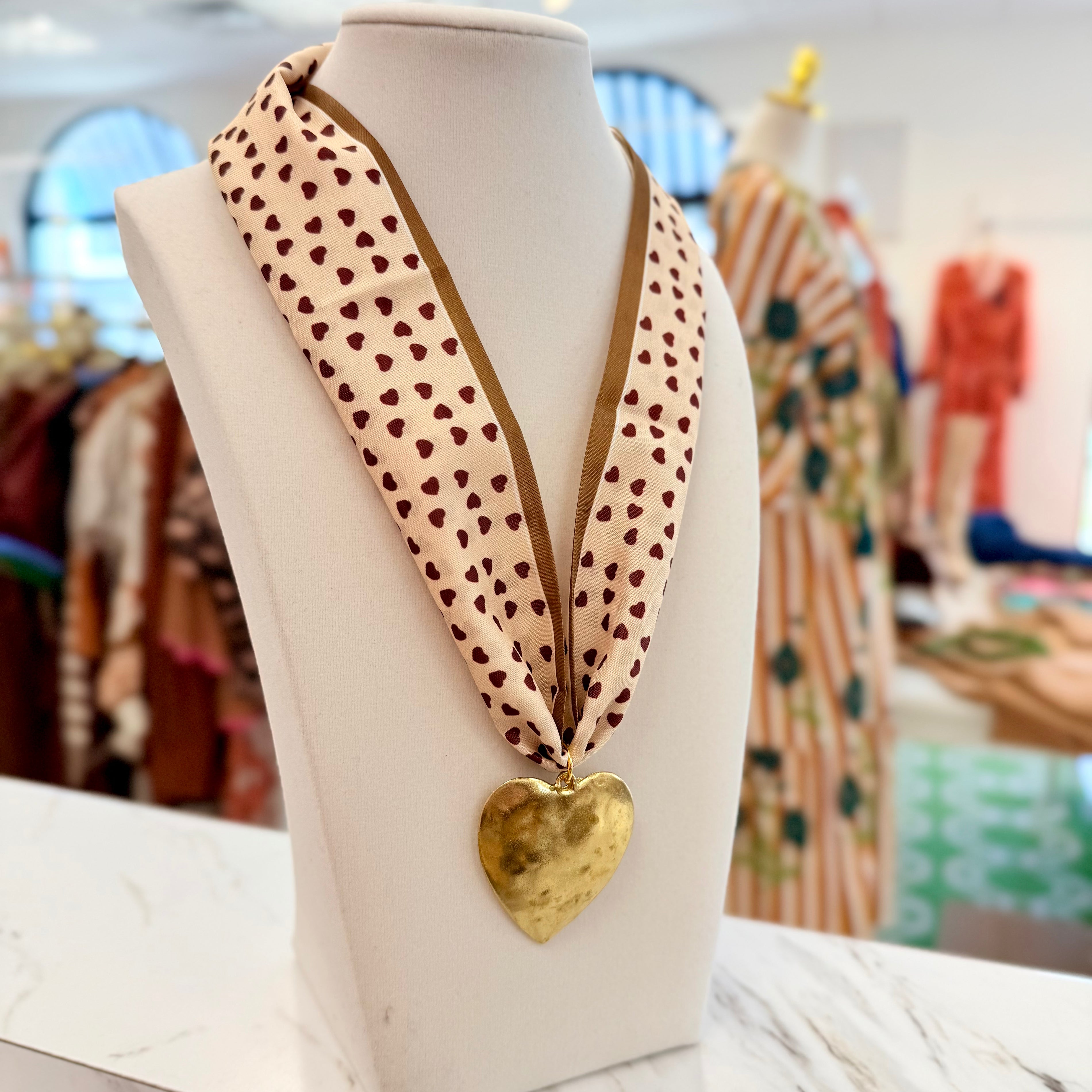 Falling For Fall Scarf Necklace
