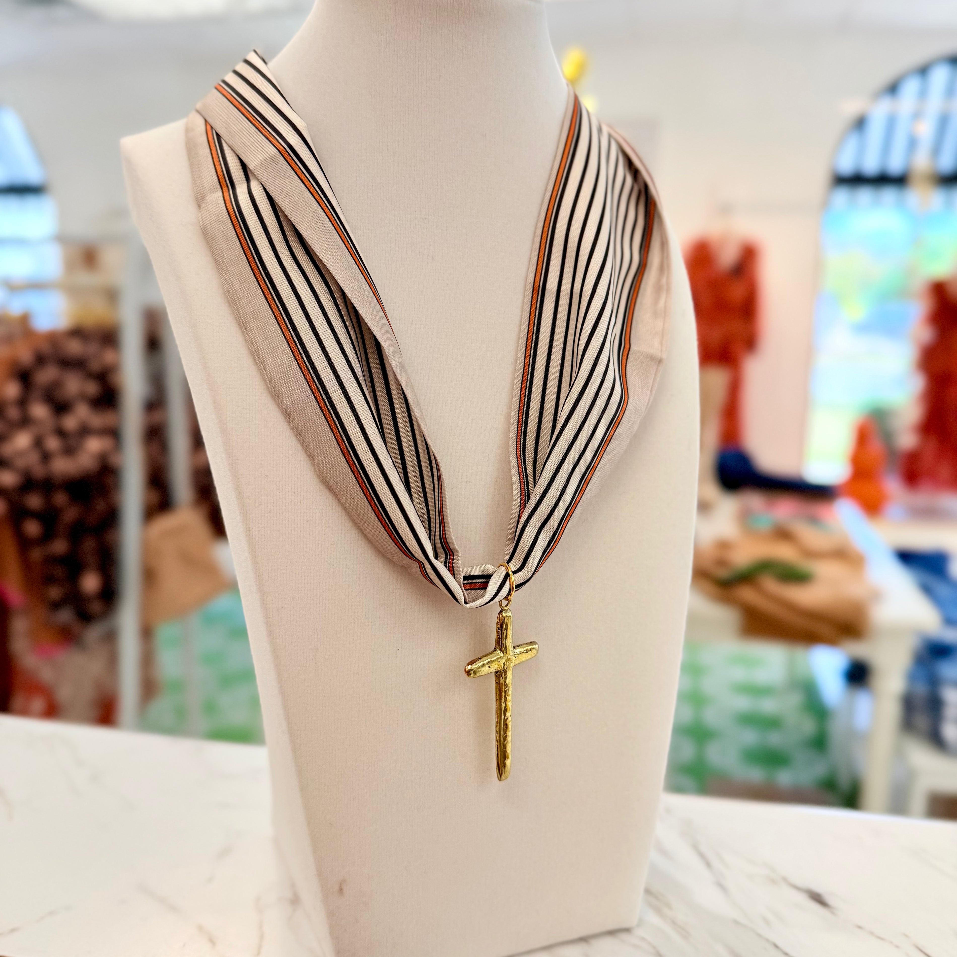 Sunday In The South Scarf Necklace