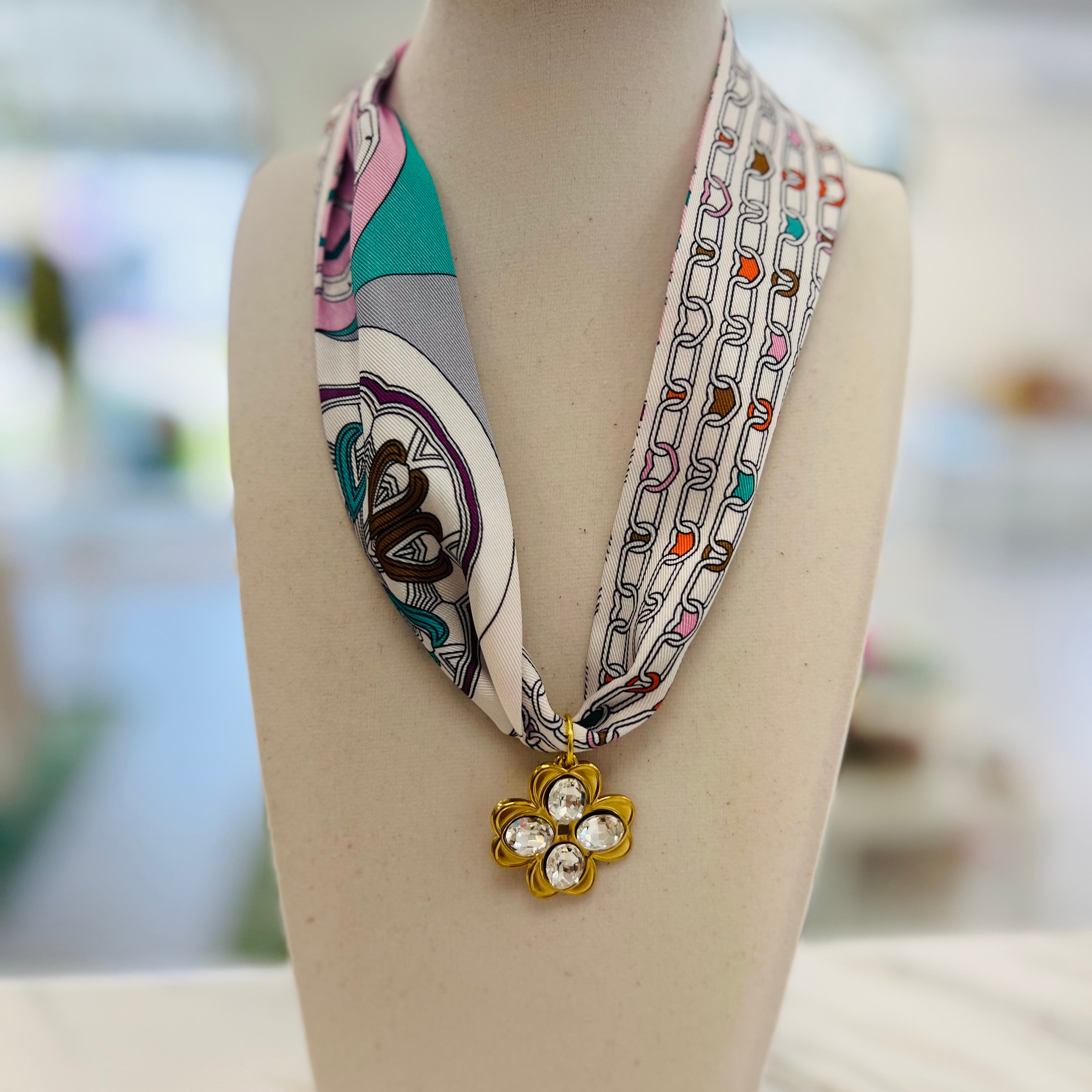 Stevie Scarf Necklace