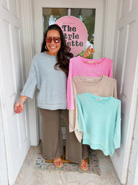 Anytime Sweater (4 Colors Available)