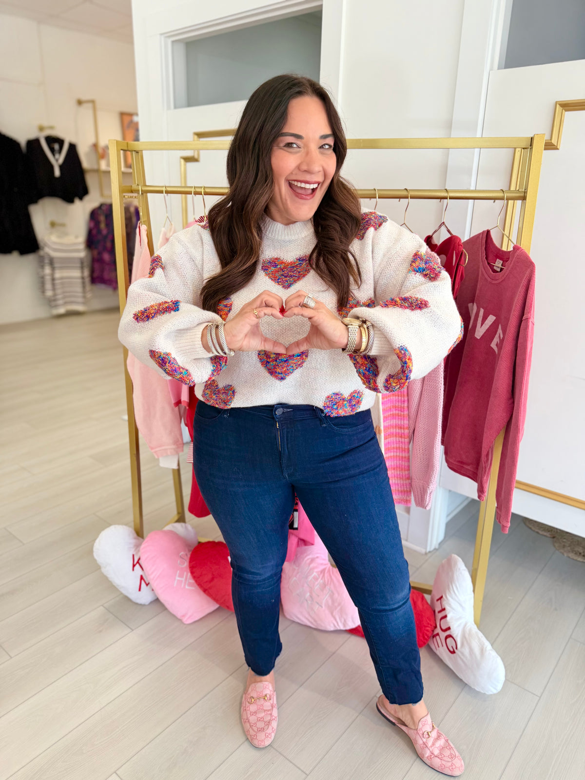 Beat of my heart sweater