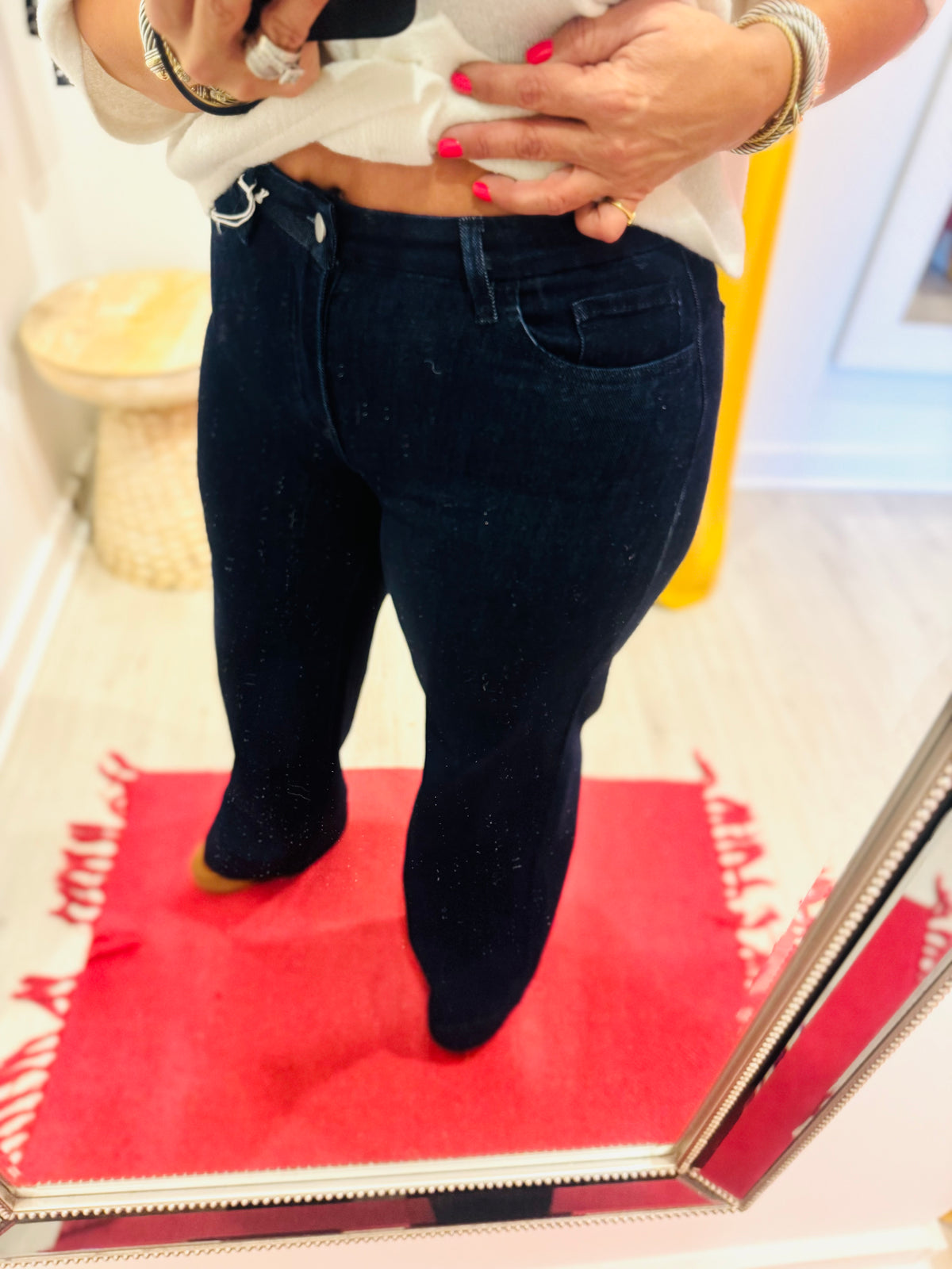 Linden High Rise Trouser|Flying Monkey