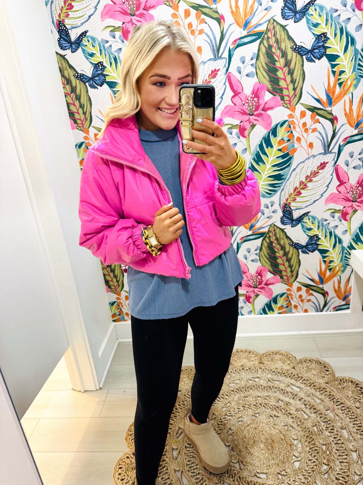 Barbie World Puffer Coat