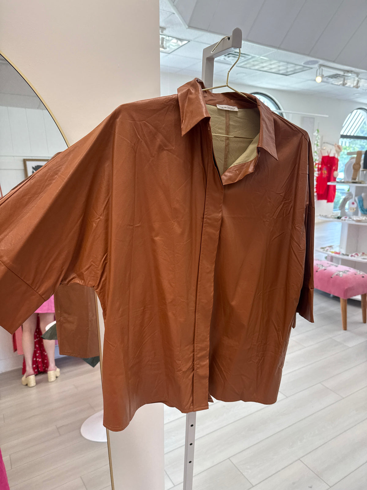 Fall Essentials Pleather Jacket (2 Colors)