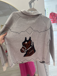 In The Saddle Cardigan