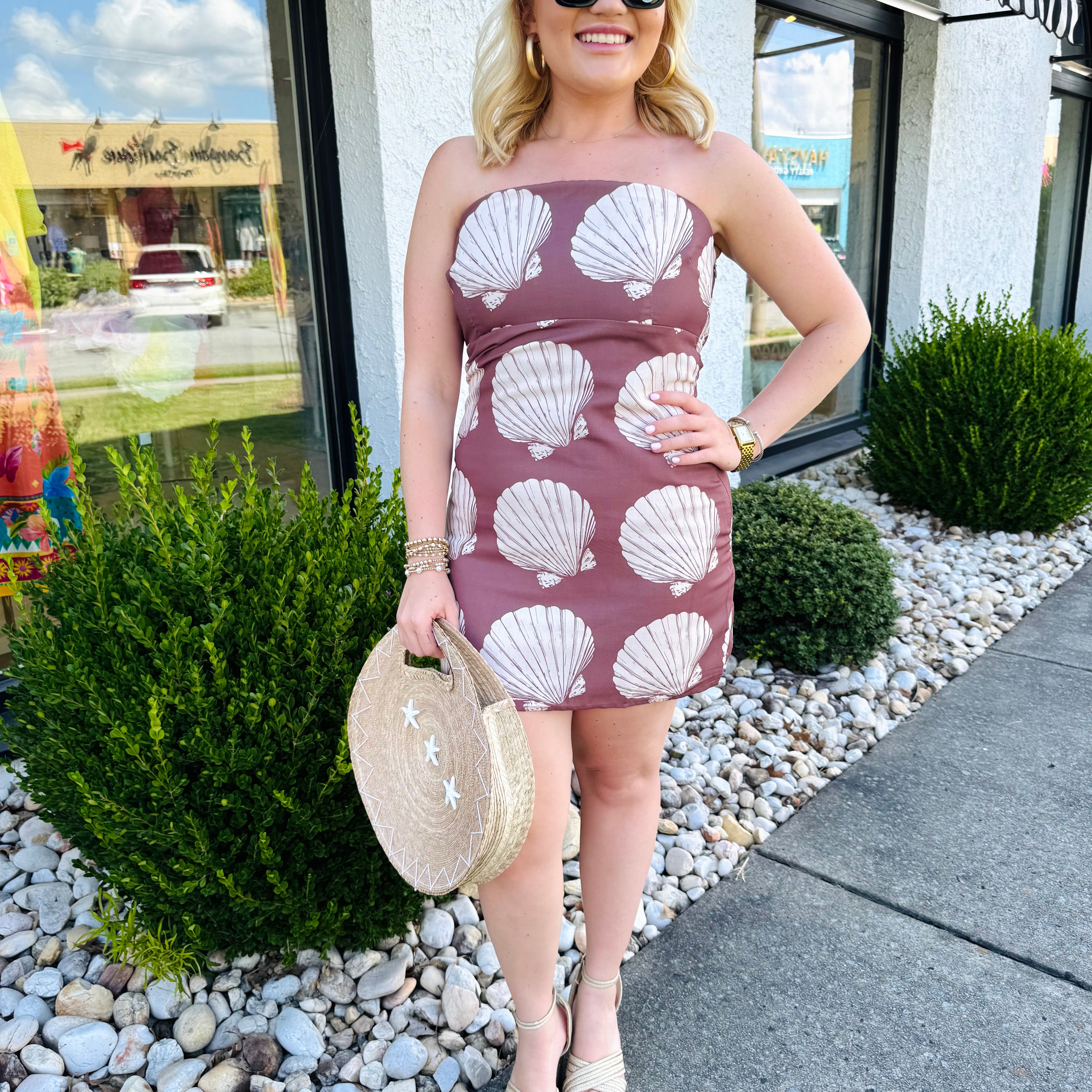Rico Shells Mini Dress