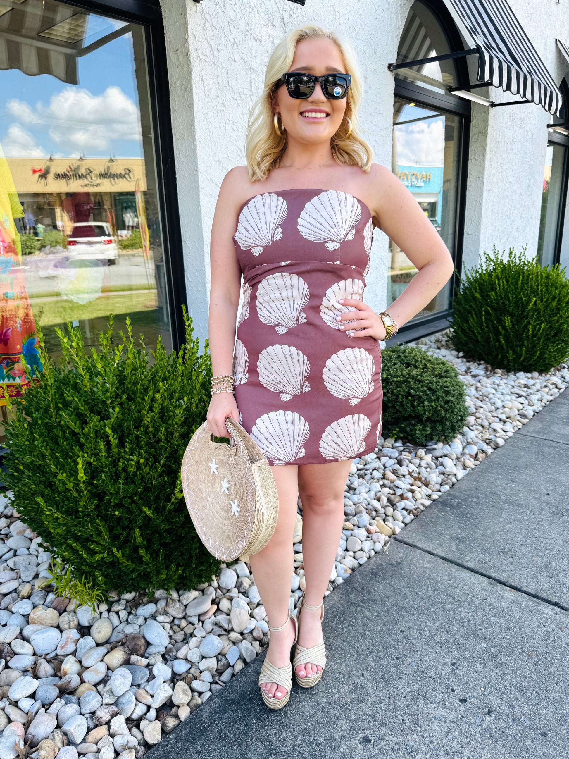 Rico Shells Mini Dress