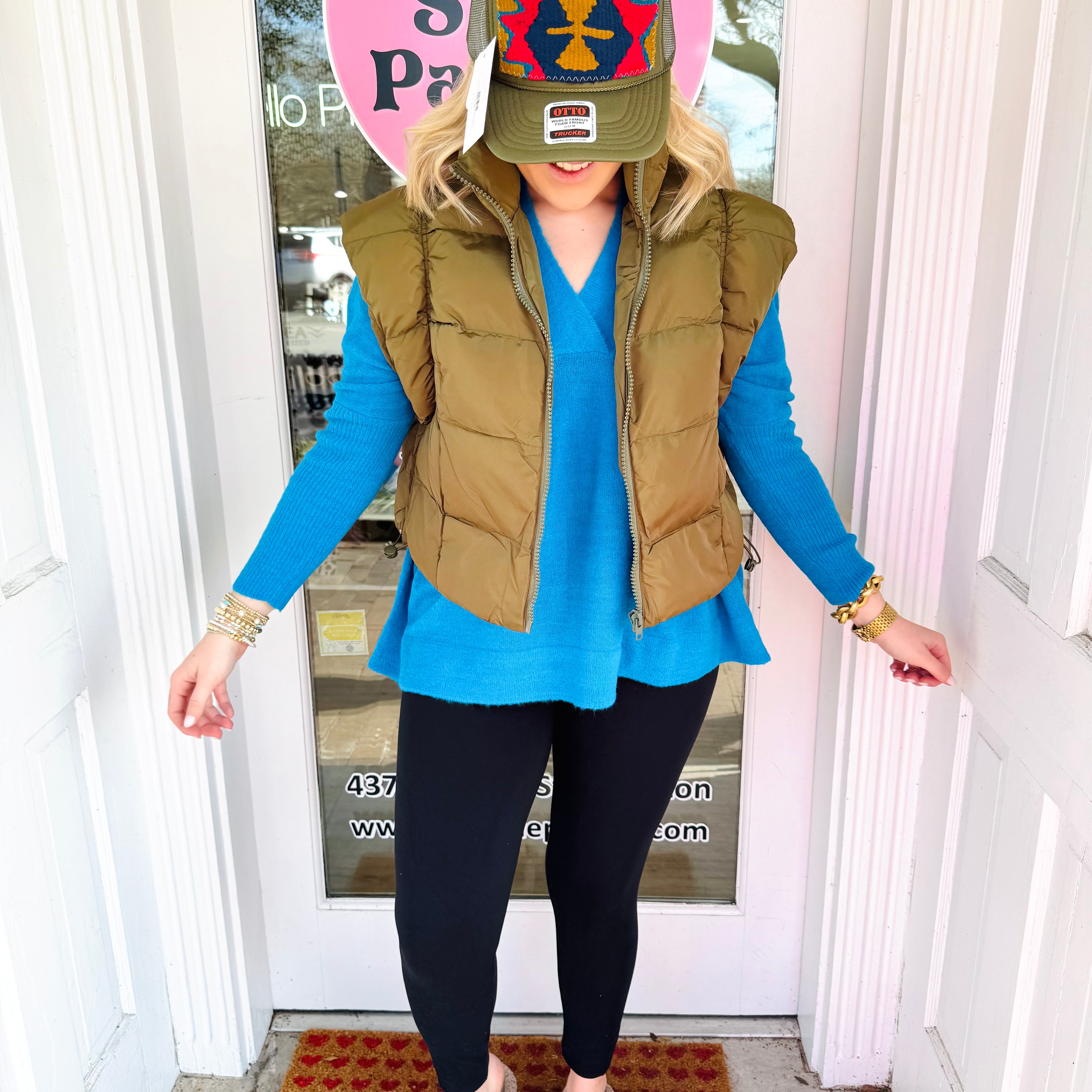 Olive About You Vest