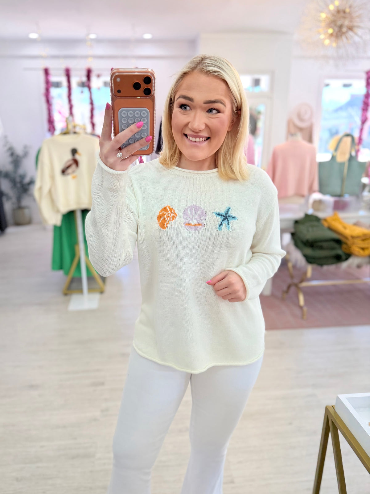 Sally’s Shells Sweater