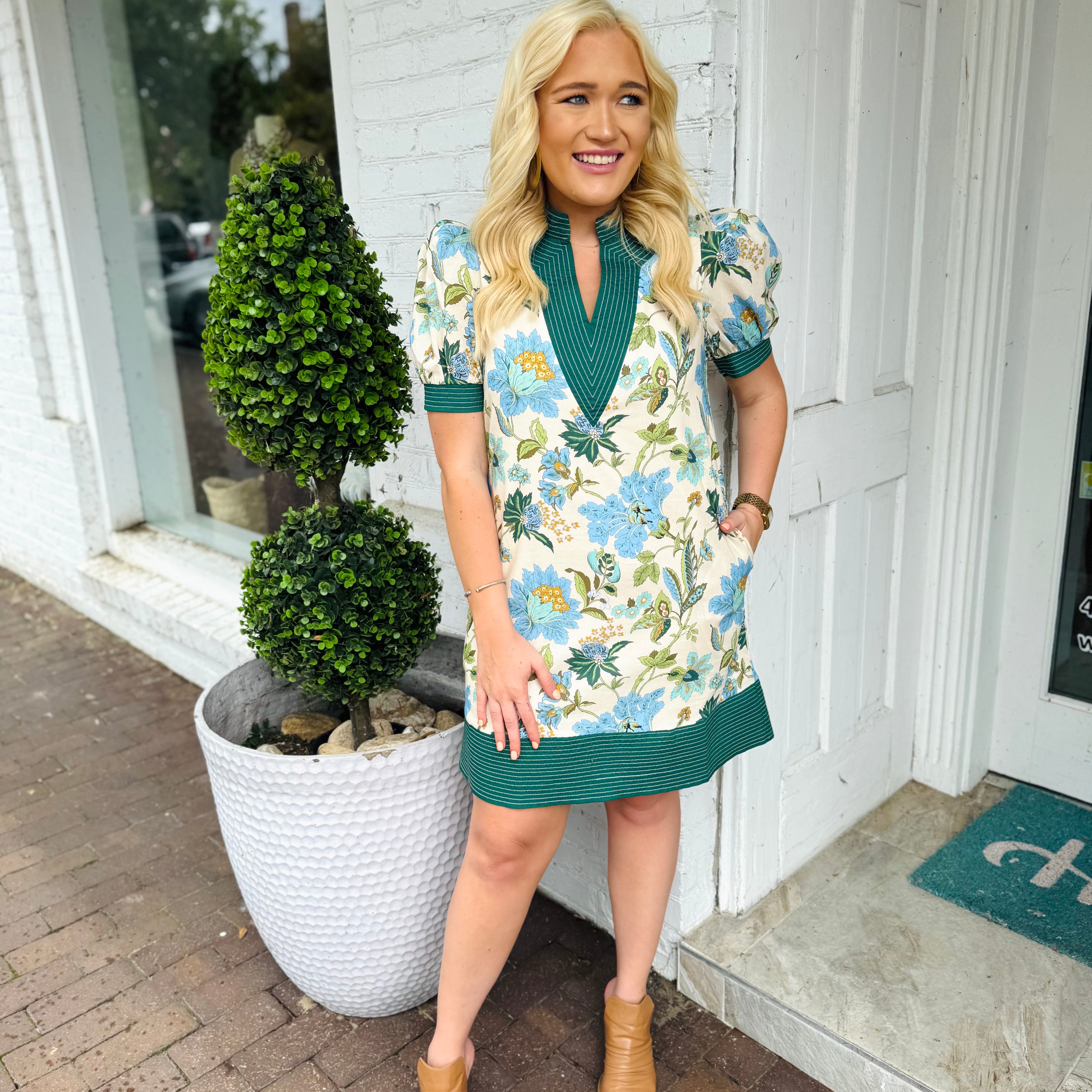 Prettiest In Florals Dress