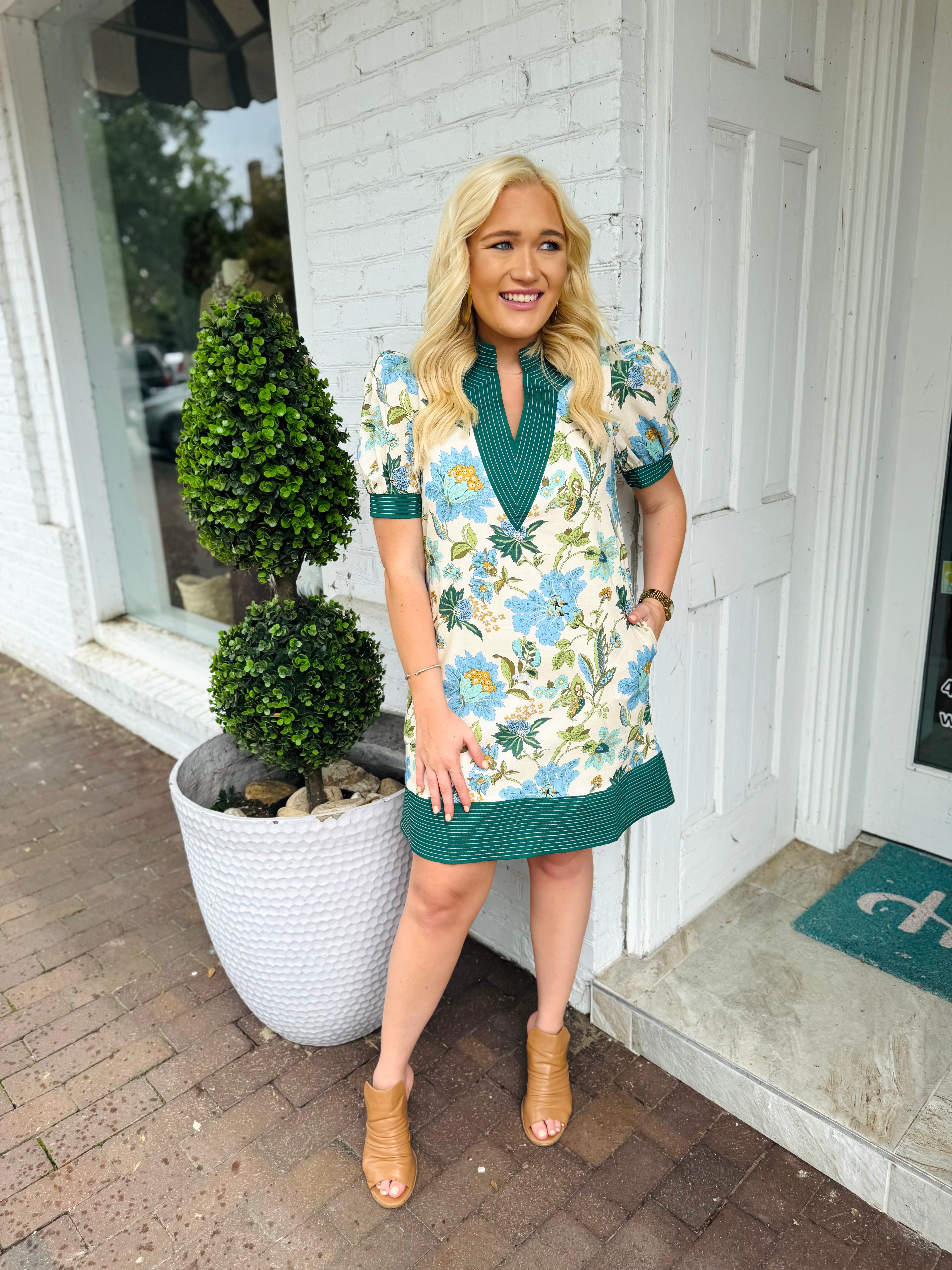 Prettiest In Florals Dress