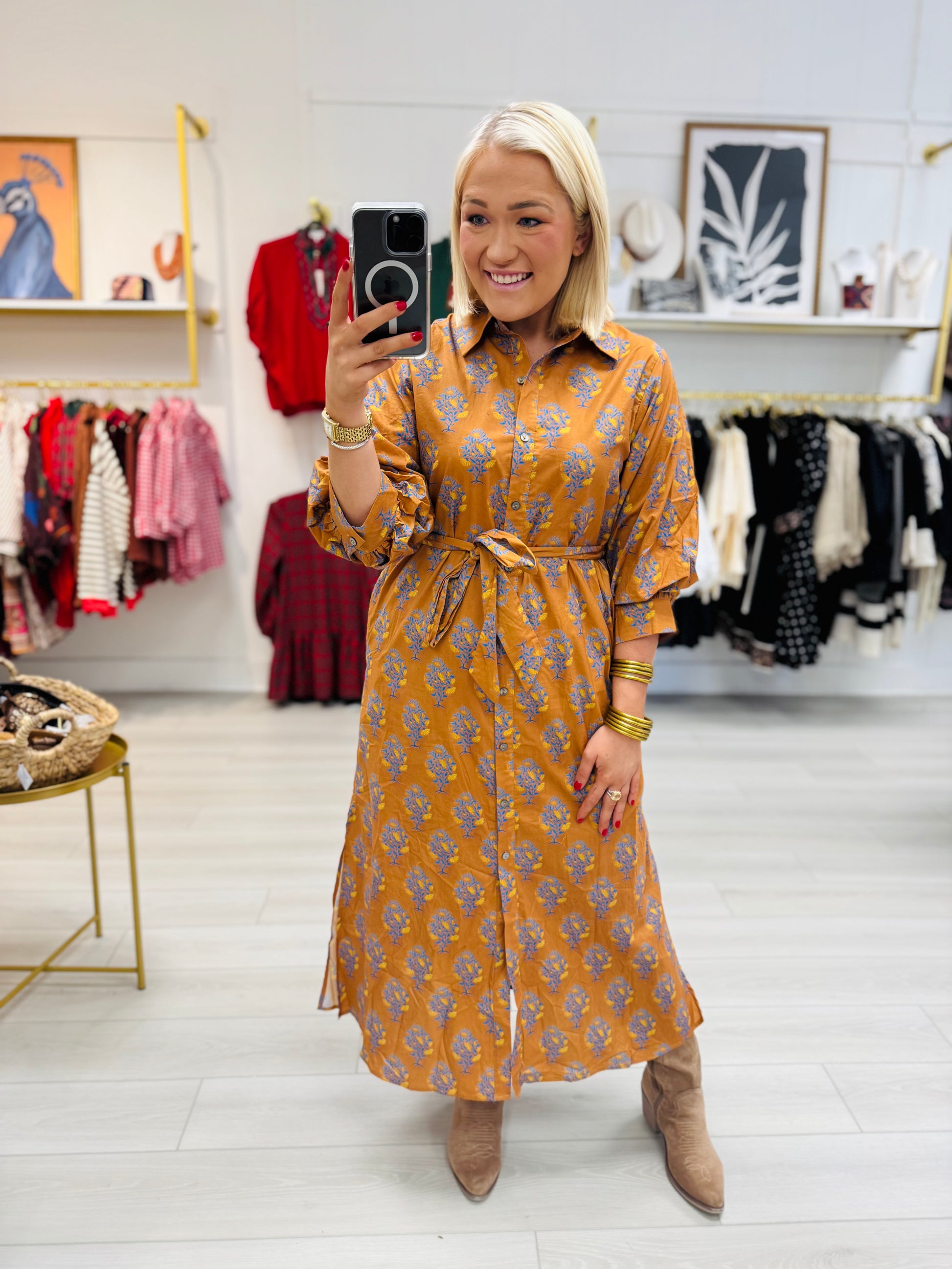 Lunch On The Farm Dress