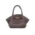 Slouchy Leather Tote Bag in Brown | BC Bags