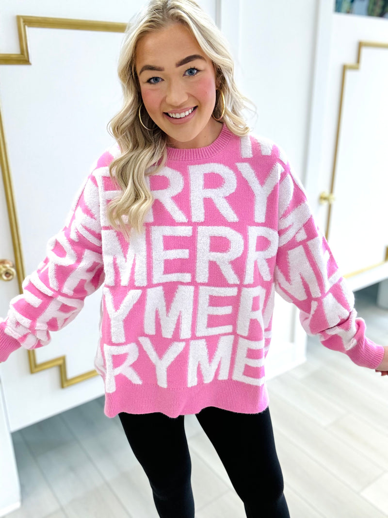 MERRY Oversized Sweater (2 Colors)