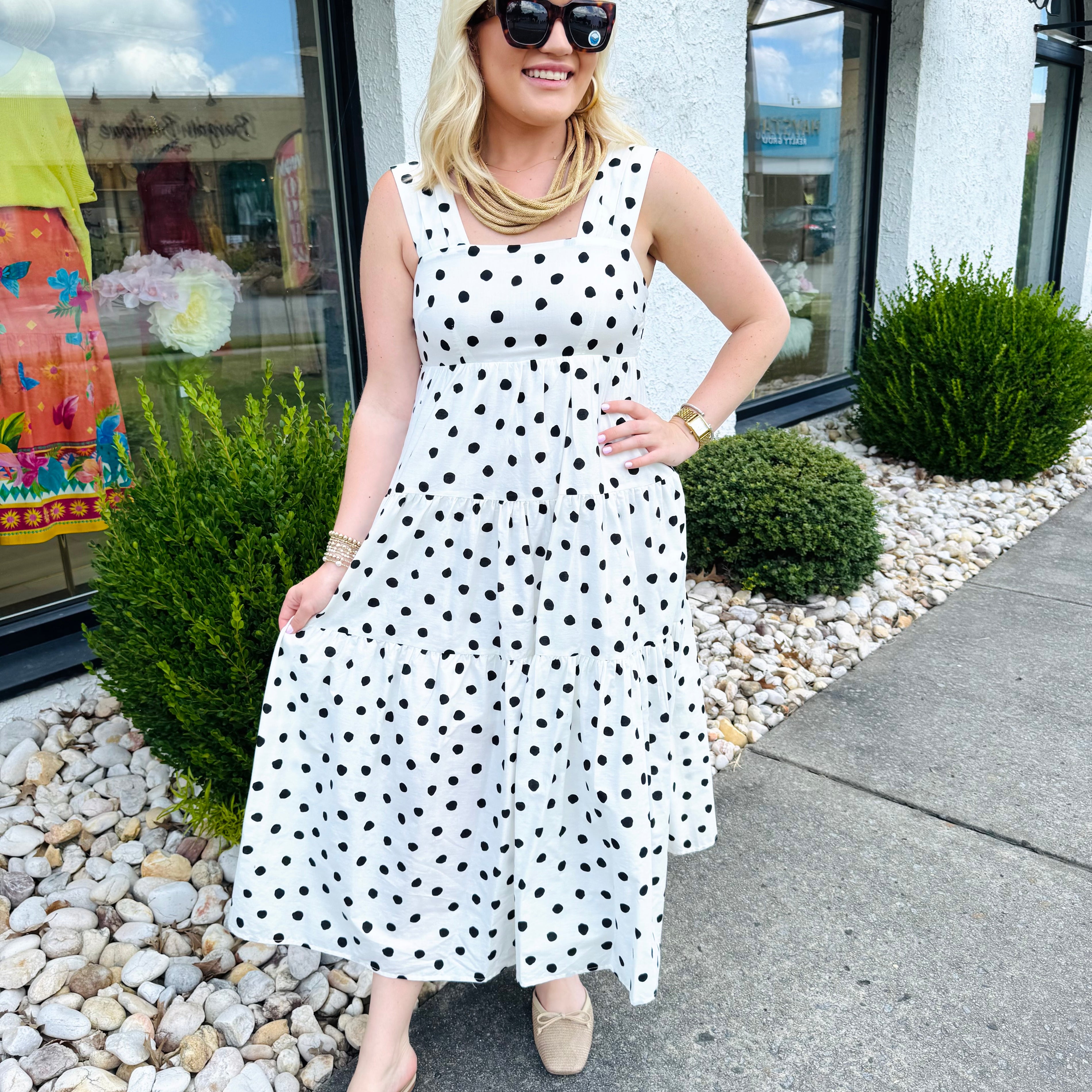 Polly Polka Dots Dress
