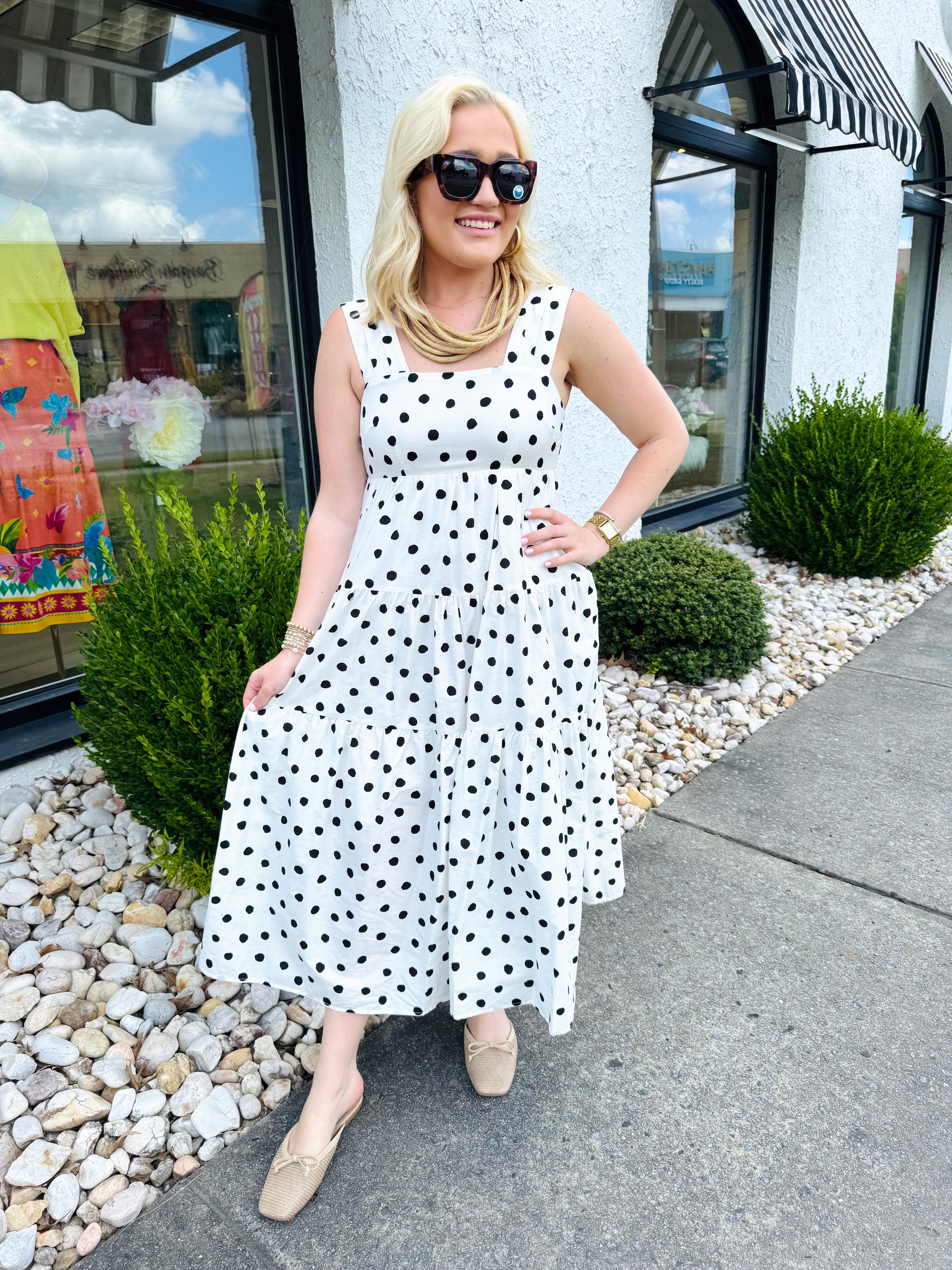 Polly Polka Dots Dress