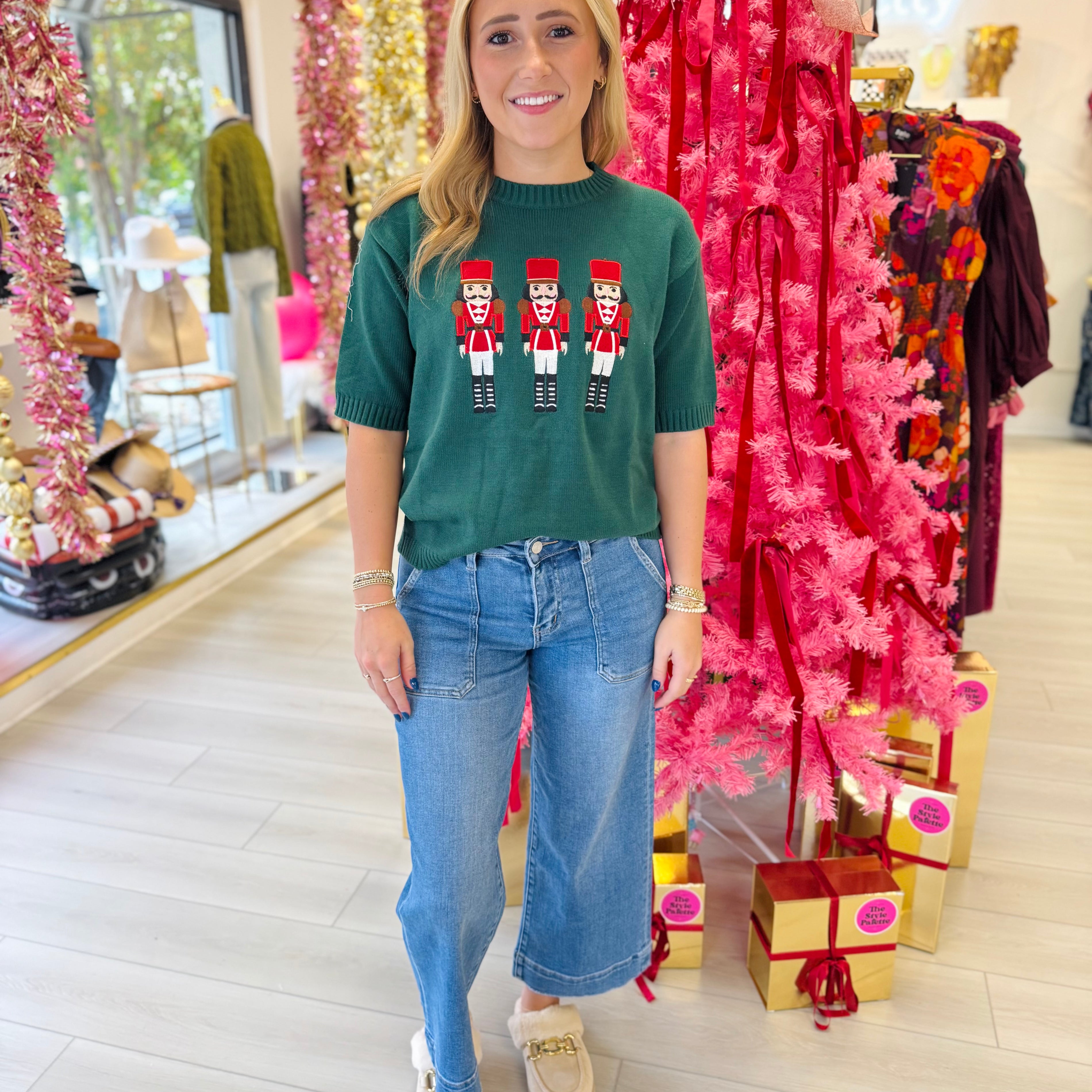 Little Toy Soldiers Sweater Top