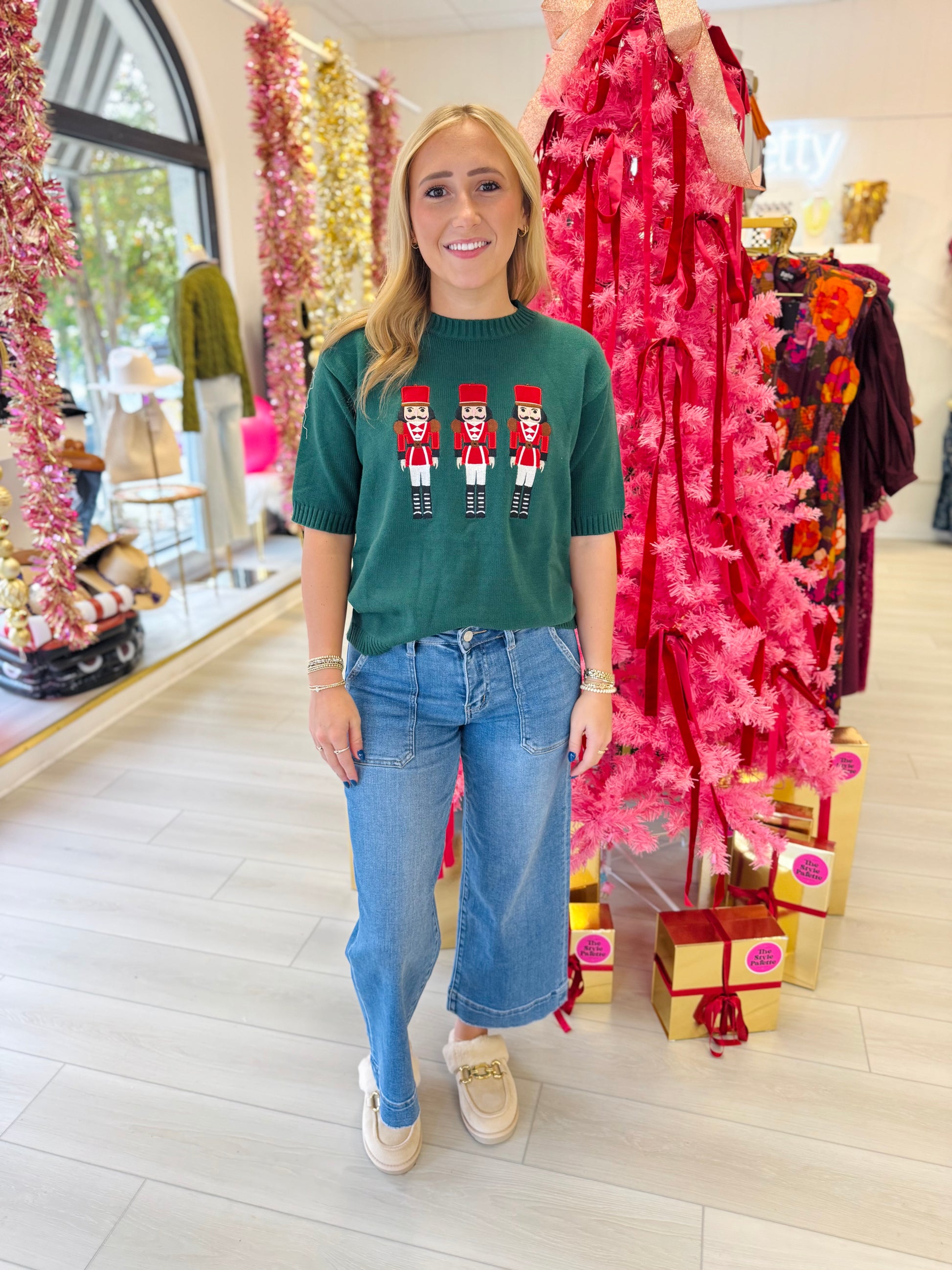 Little Toy Soldiers Sweater Top