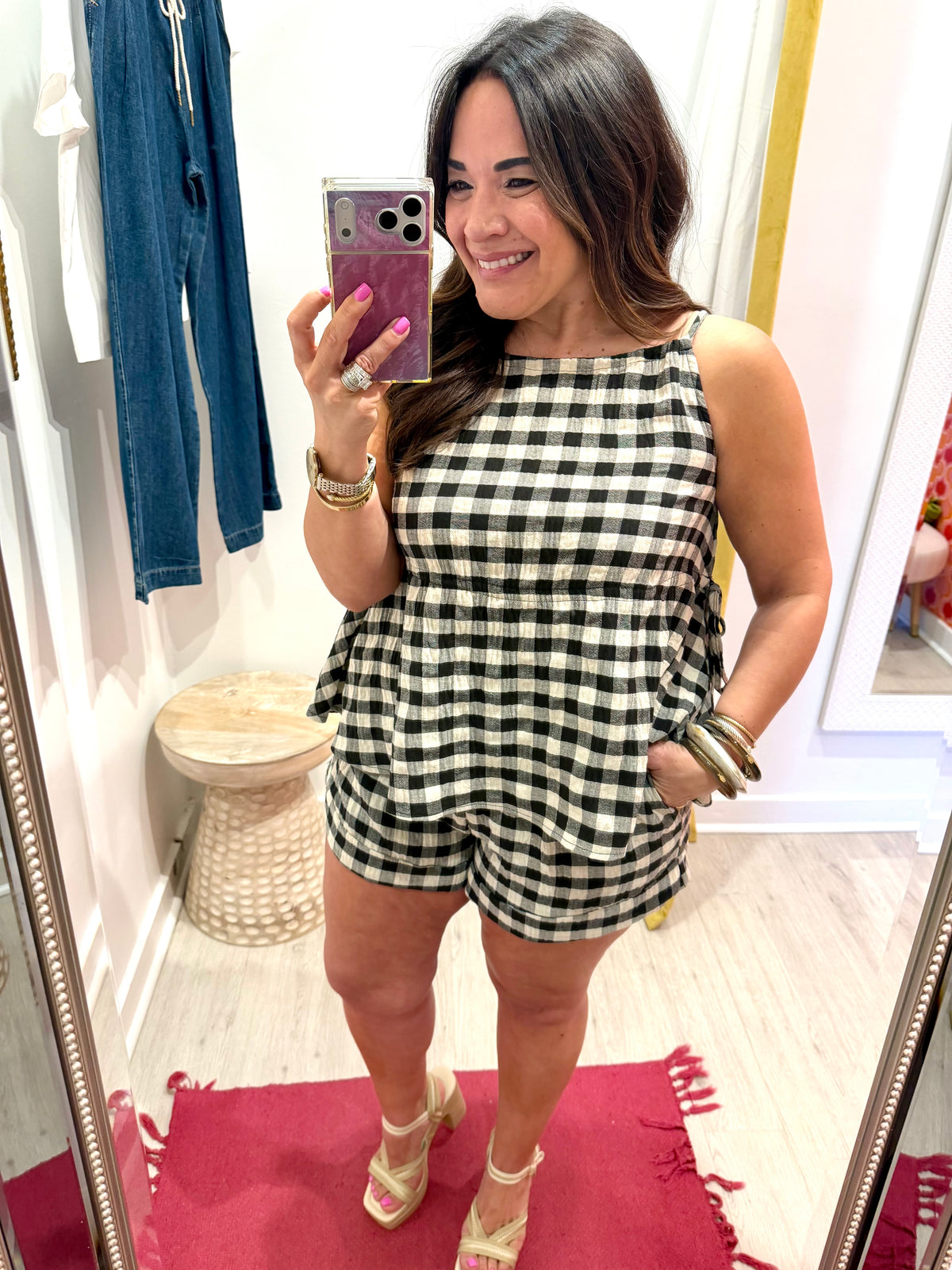 Checkered Fun Top