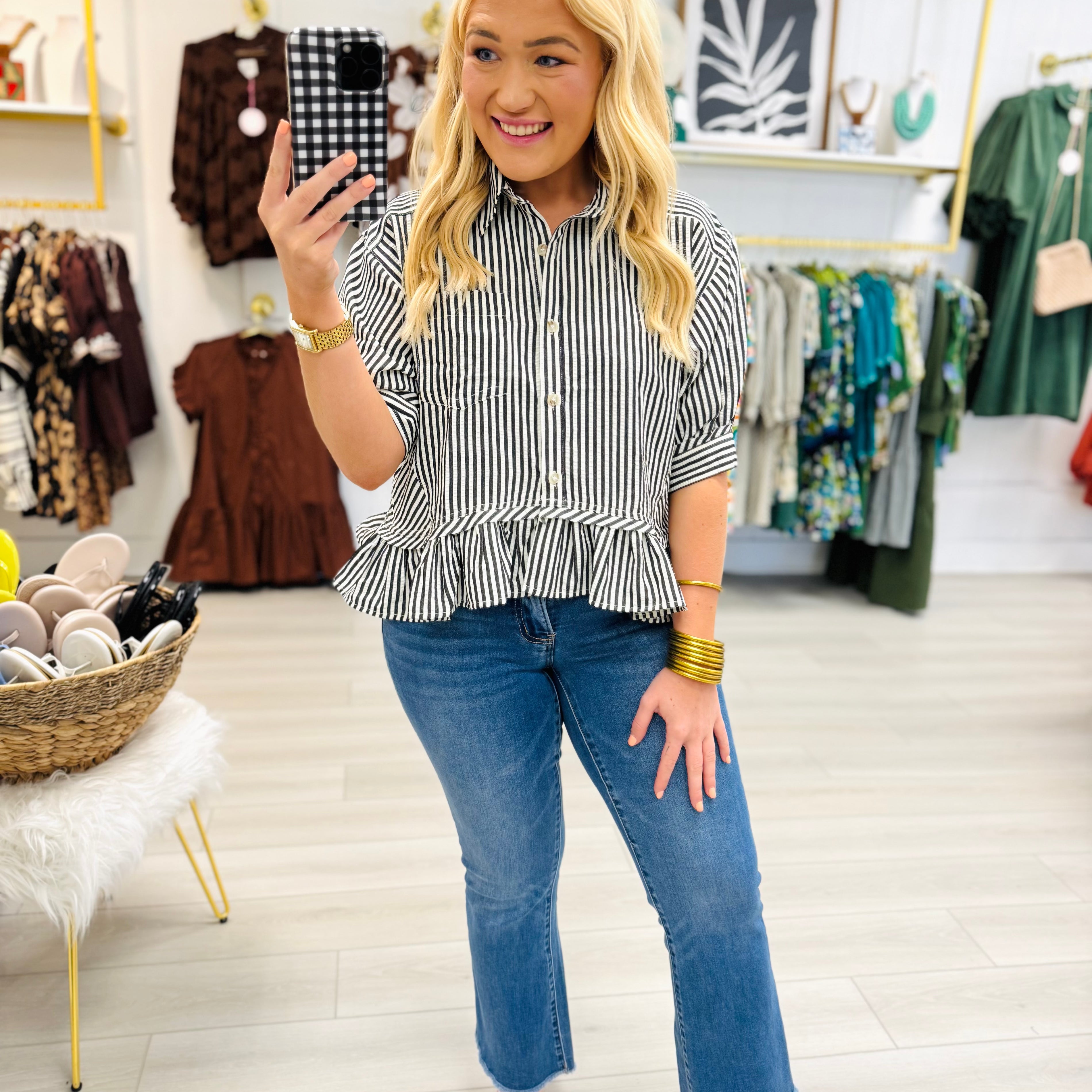 Easy & Flowy Top (2 Color Options)