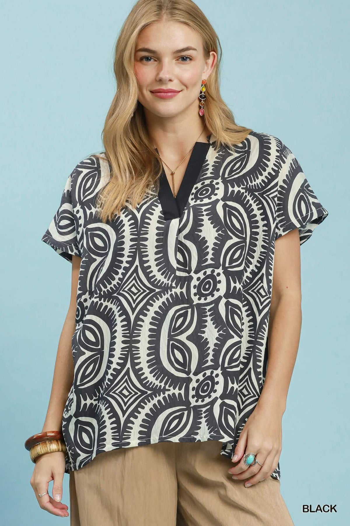 Sweet Sara Top in Black