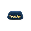 Spunky Suede Clutch in Navy | BC Bags