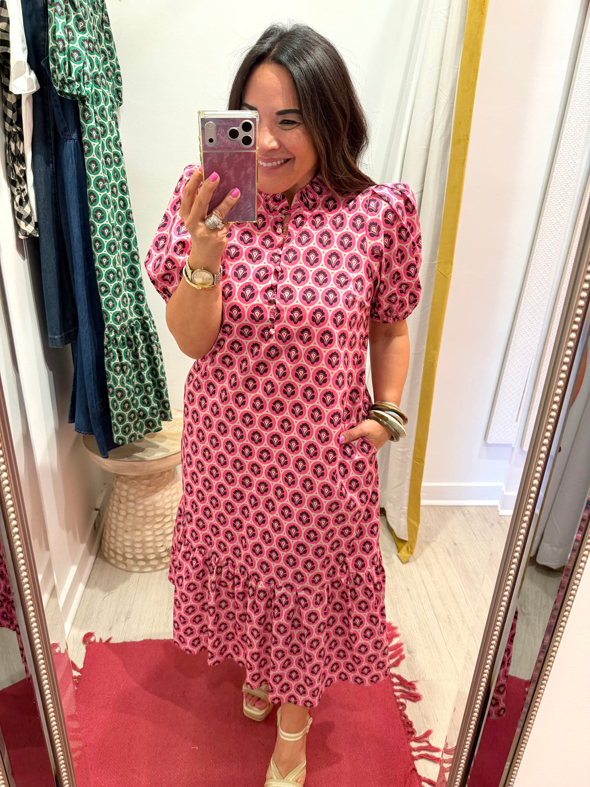 Easy as Ever Dress in Green