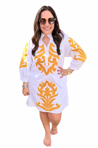 Proper Emblem Dress (2 Colors Available)